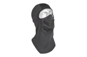 Image of Hot Chillys Micro Elite Chamois Balaclava with Mask, Black, S/M HC6129-Black-S/M