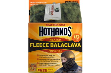 Image of Hot Hands Hothands Heated Balaclava Mossy Oak Bu W/free Pck Warmrs