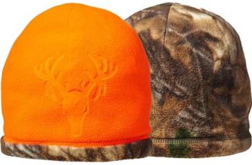 Image of Hot Shot Essentials Beanie Debossed Fleece Blaze/rtedg Os