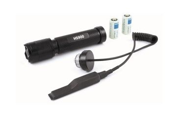 Image of Hot Shot Tactical HS900 Single Mode Tactical Zoom Light, Black, 3 Color Filters HS900.F