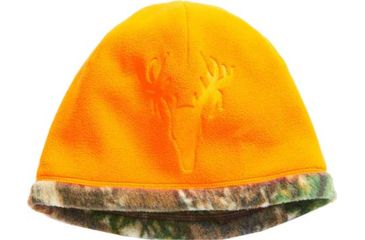 Image of Hot Shot Youth Casual Beanie Debossed Fleece Blaze Rted Os