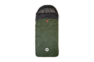 Image of Hotcore Fatboy 250 Rectangular Sleeping Bag, Forest Green, 93in x 42in, Fatboy 250