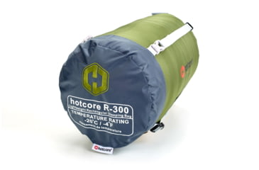 Image of Hotcore R-300 Sleeping Bag, Green, 90in x 34in, R-300
