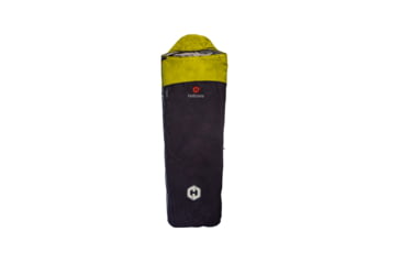 Image of Hotcore T-300 Tapered Sleeping Bag, Charcoal, 90in x 32in x 22in, T-300 CH