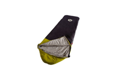 Image of Hotcore T-300 Tapered Sleeping Bag, Charcoal, 90in x 32in x 22in, T-300 CH