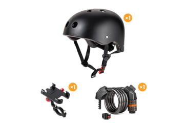 Image of Hovsco HOVSCOTM Helmet + Mobile Phone Holder + Lock Set, 161-ADY61-J1023