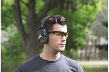 Image of Howard Leight Impact Sport Electronic Noise Amplification Earmuffs R-01526