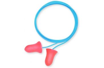 Image of Howard Leight Super Leight Corded Pre Shaped Foam Ear Plugs 3 Pair