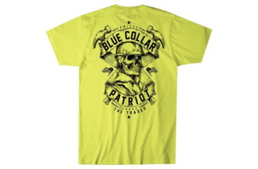 Image of HOWITZER Blue Collar Strong S/S Tee - Mens, Safety Yellow, Large, CV7099-SAFY-L
