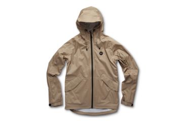 Image of Howler Brothers Aguacero Rainshell Jacket - Mens, Hazy Khaki, Small, 152519F-KKI-S