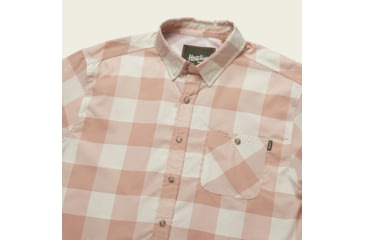 Image of Howler Brothers Airwave Shirt - Mens, Garcia Gingham/Coral Mist, S, 126320S-MGC-S