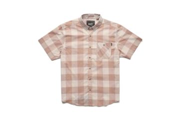 Image of Howler Brothers Airwave Shirt - Mens, Garcia Gingham/Coral Mist, S, 126320S-MGC-S