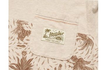 Image of Howler Brothers Classic Pocket Tee - Mens, Gallos Stripe / Bone, Medium, 110219S-GSB-M