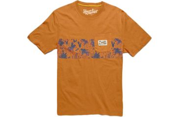 Image of Howler Brothers Classic Pocket Tee - Mens, Gallos Stripe / Claypot, Medium, 110219S-GST-M