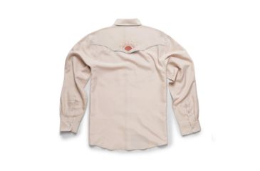 Image of Howler Brothers Crosscut Deluxe Shirt - Mens, Riverbed Oxford / Rising Sun, Small, 125819F-RSR-S