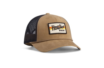Image of Howler Brothers Electric Stripe Hat - Mens, British Khaki / Navy, One Size, 160019F-HEK