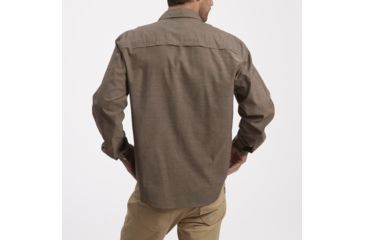 Image of Howler Brothers Gaucho Snapshirt - Mens, Brown Oxford/Hermit Crabs, XL, 120720S-BRO-XL