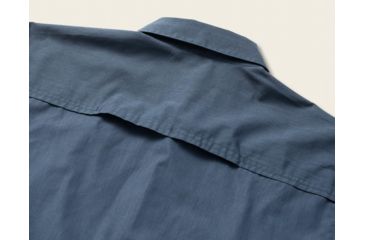 Image of Howler Brothers Gaucho Snapshirt - Mens, Cobalt Microstripe / Dos Gallos, 2XL, 120719S-GAL-XXL