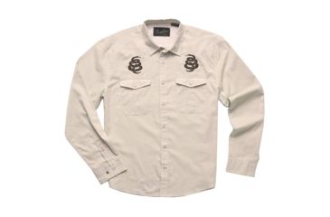 Image of Howler Brothers Gaucho Snapshirt - Mens, Riverbed Oxford/Cottonmouth, L, 120720S-OWO-L