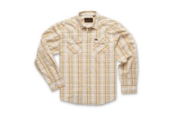 Image of Howler Brothers H Bar B Long Sleeve Shirt - Mens, Panhandle Plaid/ Harvest, Medium, 125719F-PPH-M