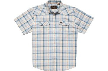 Image of Howler Brothers H Bar B Snapshirt - Mens, Brooks Plaid /Creamy Blue, Extra Large, 122219S-BPB-XL