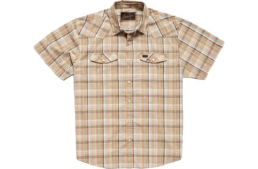 Image of Howler Brothers H Bar B Snapshirt - Mens, Brooks Plaid /Fawn Tan, Extra Large, 122219S-BPT-XL