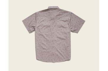 Image of Howler Brothers H Bar B Snapshirt - Mens, Falling Feathers Print / Dove Grey, Extra Large, 122219S-FFG-XL