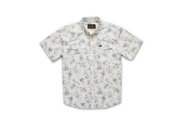 Image of Howler Brothers H Bar B Snapshirt - Mens, Gallos Galore Print/ Off White, Extra Large, 122219F-GGW-XL