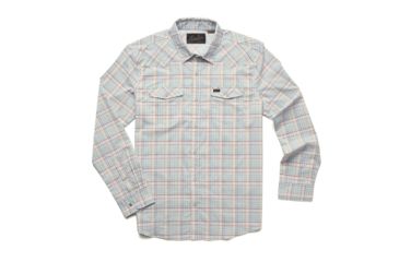 Image of Howler Brothers H Bar B Tech Long Sleeve Shirt - Mens, Bolan Plaid/Lazy Blue, S, 125520S-BPW-S