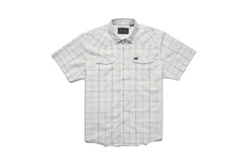 Image of Howler Brothers H Bar B Tech Shirt - Mens, Portella Plaid/Eggshell, M, 123320S-MPW-M