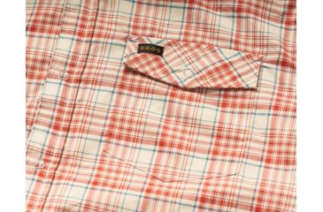 Image of Howler Brothers H Bar B Tech Shirt - Mens, Salvo Plaid / Mars Red, Medium, 123319S-SPR-M