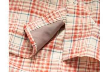 Image of Howler Brothers H Bar B Tech Shirt - Mens, Salvo Plaid / Mars Red, Medium, 123319S-SPR-M