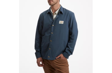 Image of Howler Brothers Inspector Jacket - Mens, Petrol Blue, M, 152720S-PTL-M