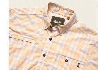 Image of Howler Brothers Matagorda Shortsleeve - Mens, Shoreline Plaid / Sunny Yellow, Medium, 124619S-SPY-M