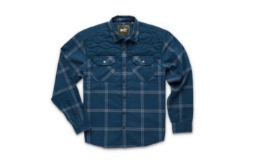 Image of Howler Brothers Quintana Quilted Flannel - Mens, Las Cruces Plaid/ Middy Blue, Medium, 125319F-LCB-M