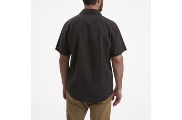 Image of Howler Brothers San Gabriel Short Sleeve Shirt - Mens, Zigzag Dobby/Antique Black, M, 121620S-ZZB-M