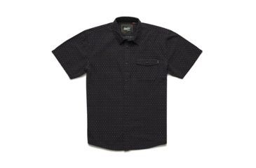 Image of Howler Brothers San Gabriel Short Sleeve Shirt - Mens, Zigzag Dobby/Antique Black, M, 121620S-ZZB-M