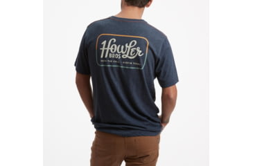Image of Howler Brothers Select Pocket T-Shirt - Mens, Howler Classic/Navy, L, 111020S-HCN-L