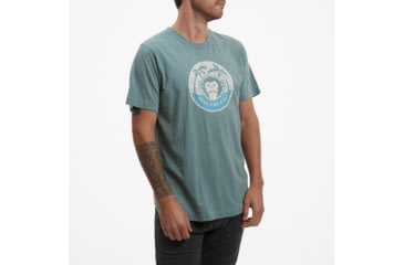Image of Howler Brothers Select T-Shirt - Mens, Mono Medallion/Faded Olive, M, 110920S-MMO-M