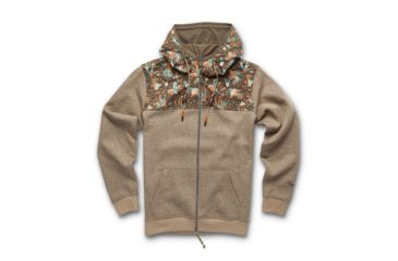 Image of Howler Brothers Shaman Hoodie - Mens, Oatmeal/Gallos Galore, Small, 150619F-GAL-S