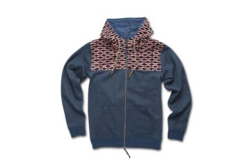 Image of Howler Brothers Shaman Hoodie - Mens, Stella Blue/Shakedown, Medium, 150619F-SHK-M