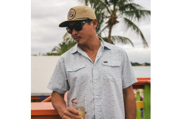 Image of Howler Brothers Standard Hat - Mens, Shaka The Monkey/Khaki, One Size, 160520S-MSK