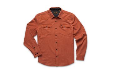 Image of Howler Brothers Stockman Stretch Snapshirt - Mens, Ember, Medium, 125019F-EMB-M