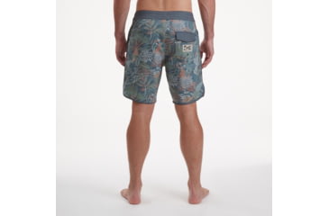 Image of Howler Brothers Stretch Bruja Boardshort - Mens, Glades Print/Midnight Blue, 38, 131620S-GPS-38
