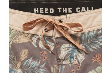 Image of Howler Brothers Stretch Bruja Boardshort - Mens, Third Coast Print / Coffee, 32, 131619S-TCC-32