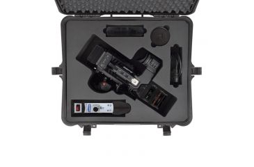 Image of HPRC 2730W Hard Plastic Case for URSA Mini with Pre-Cut Foam Interior and Wheels, Case Only, Black URS2730W-01