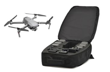 Image of HPRC Soft Backpack w/ Cubed Foam for DJI Mavic 2 Pro/ Zoom, Black, 19.61 x 14.57 x 7.28 in MAVBAG35-02