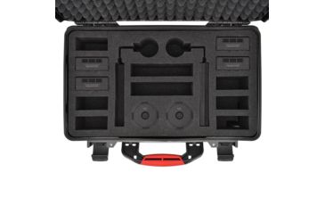 Image of HPRC Wheeled Battery Hard Case w/ Foam for DJI Inspire 2/Pro, Black, 21.61 x 13.62 x 9.29 in BAT2550W-01