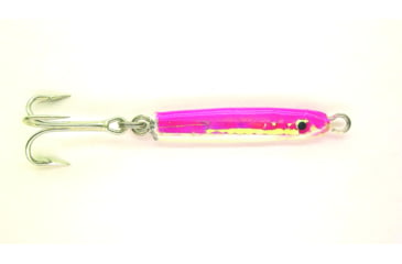 Image of HR Tackle Painted Stingsilver Jig, 1/2 oz, Pink Pearl Silverside, 1526PS
