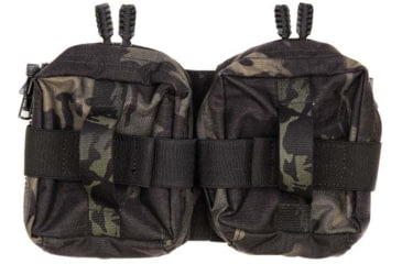 Image of HRT Tactical Gear Dual Removable GP Zip-On Panel, Multicam Black, HRT-ZPGP02-AA-MB